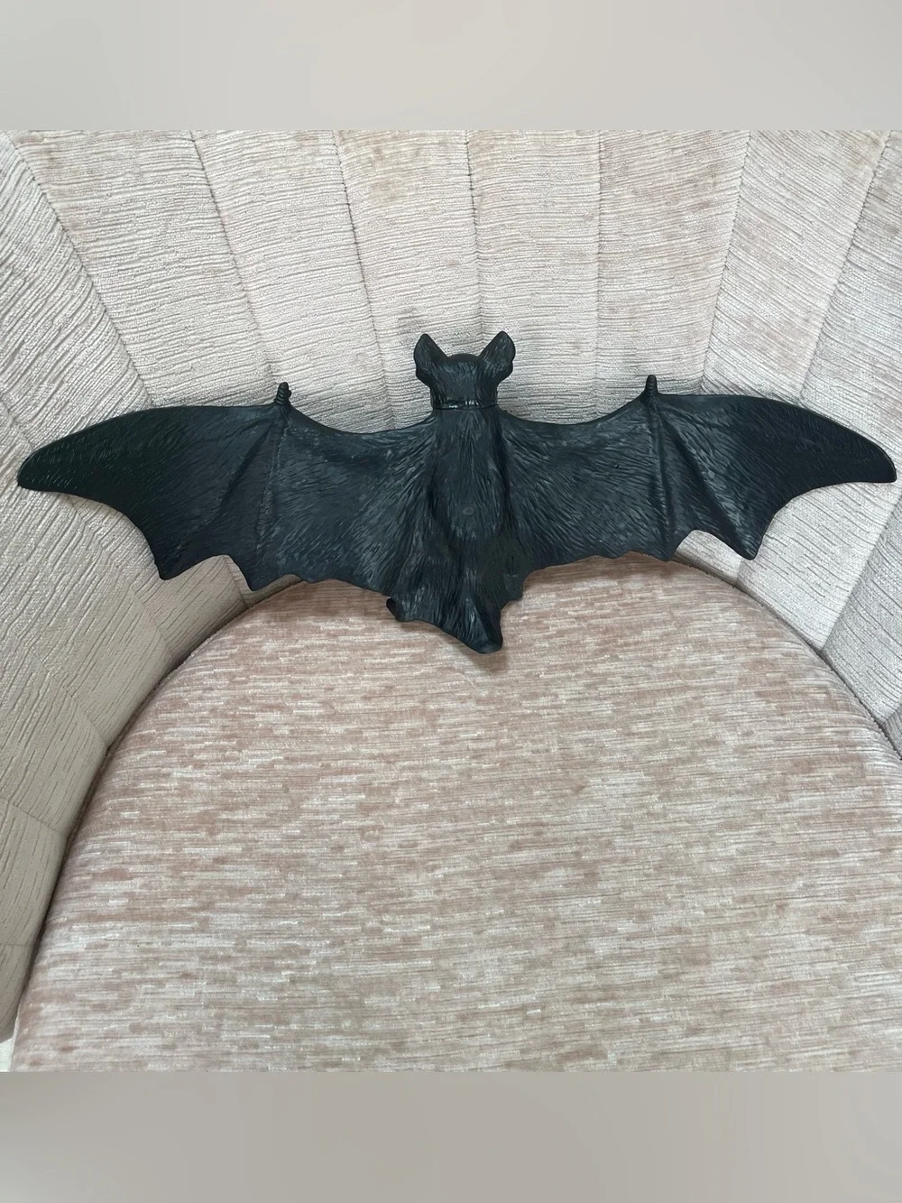 Large Halloween Black Vampire Bat Hanging Or Freestanding 22